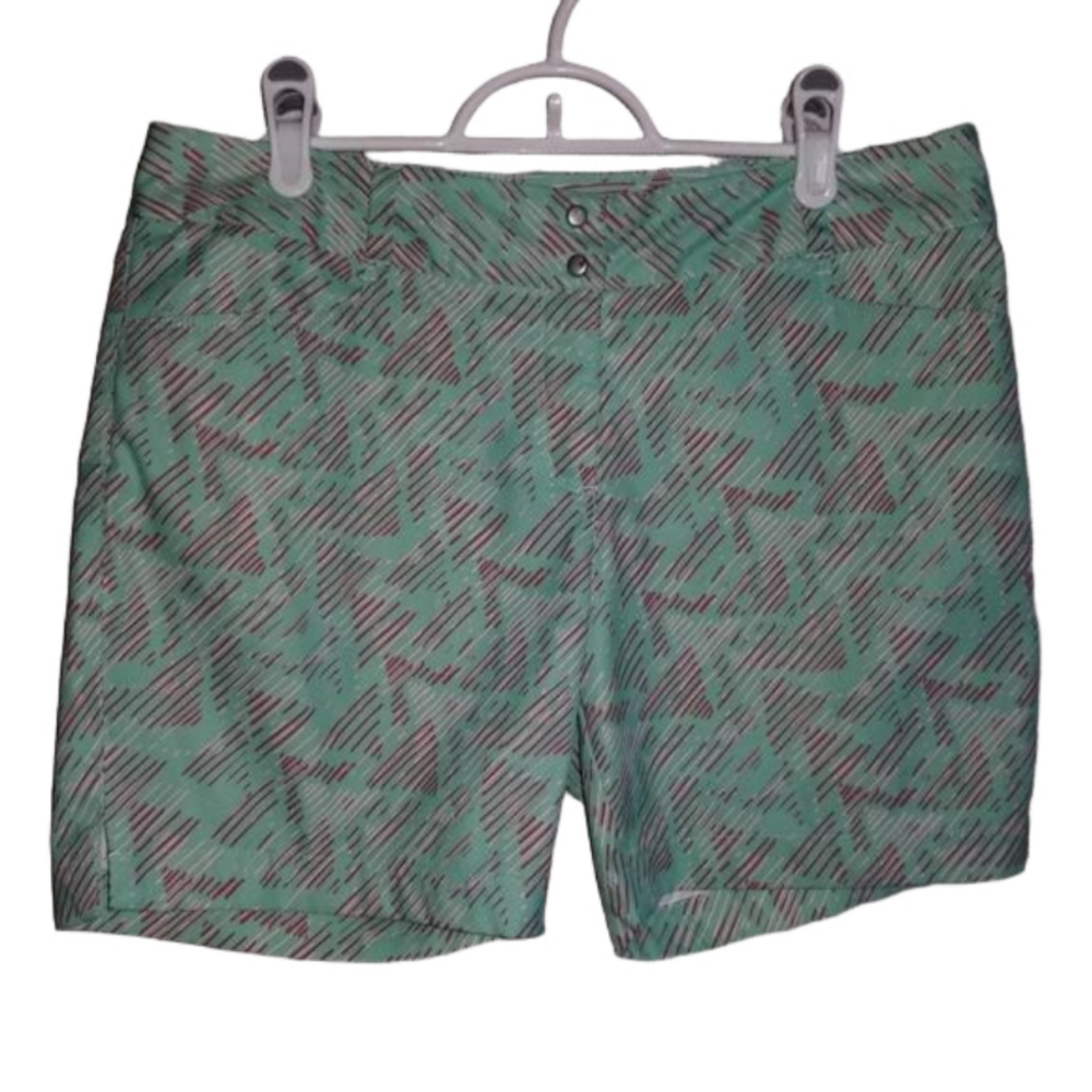 Adidas Golf Athletic Lightweight Green Shorts Label Reads Size 8